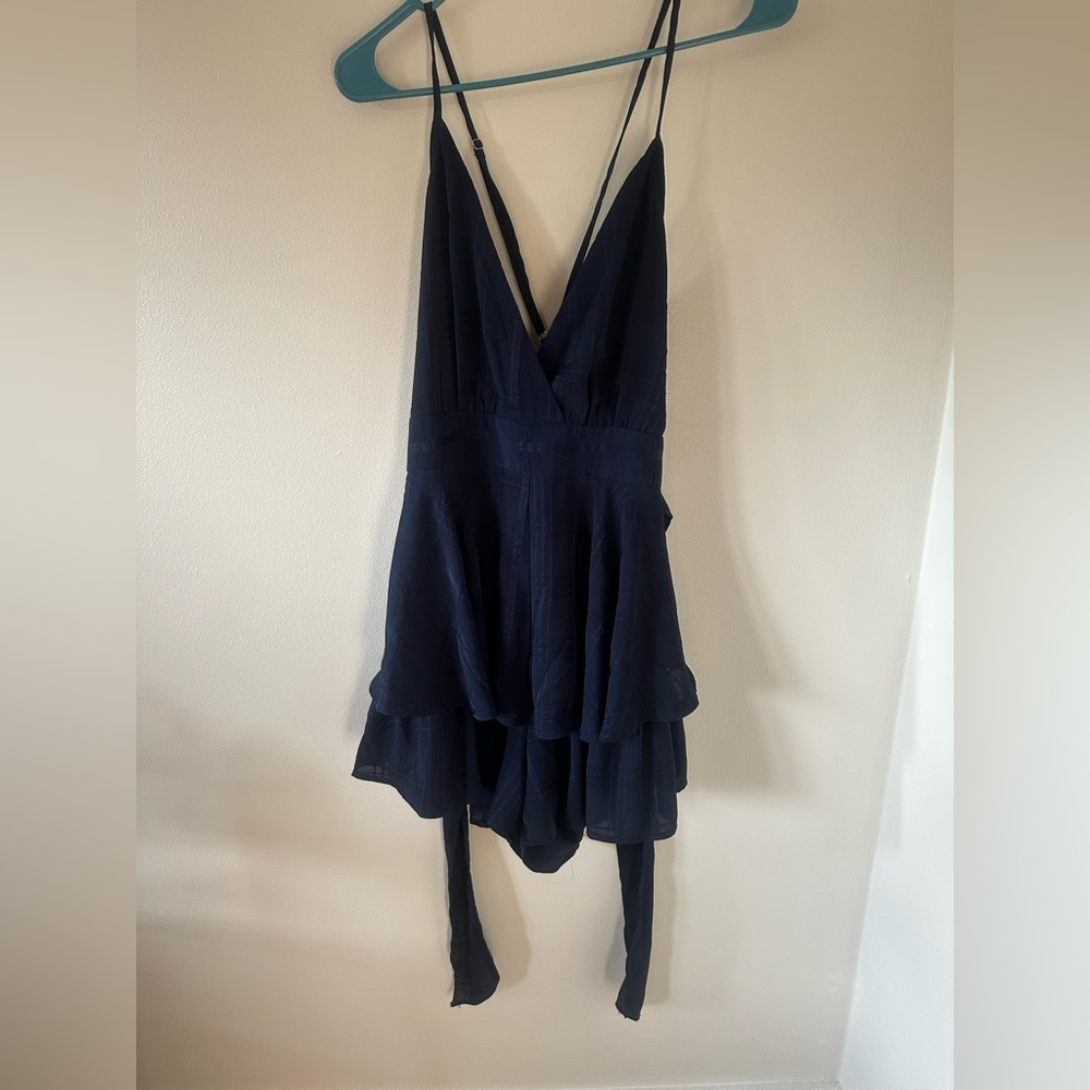 Princess Polly dark blue women’s romper